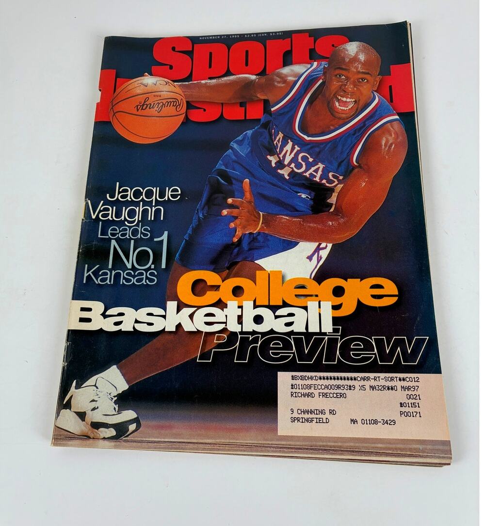 Sports Illustrated Basketball College Preview Jacque Vgh #1 Kansas Vol.83 #23